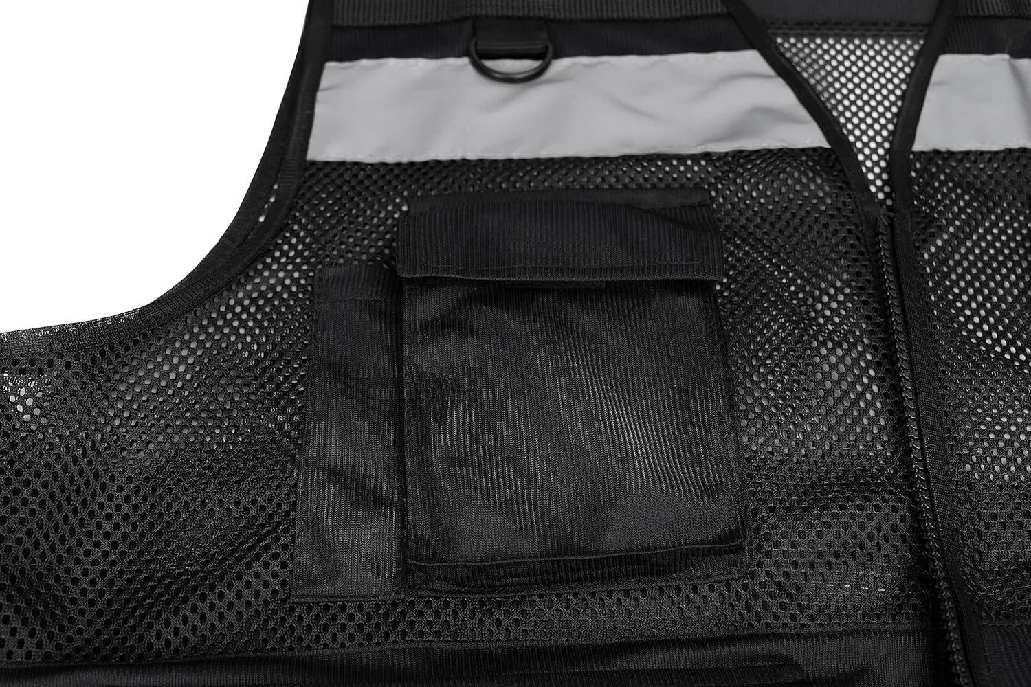 10 Pockets Class 2 High Visible Reflective Safety Vest Breathable and Mesh Lining Workwear (M-2XL, Yellow Black)