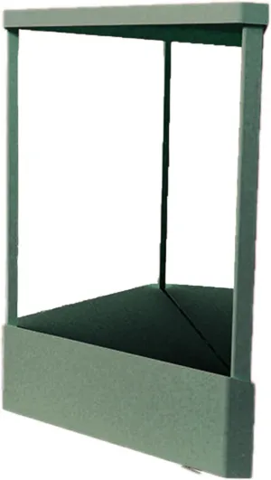 2025 Small Precision Vanity Makeup Mirror, True Mirror Non reversing Slim Design Non-Magnifying Cosmetic Mirror for Vanity Stand for Accurate Makeup Application,Stylish Beauty Tool for Home (Green)