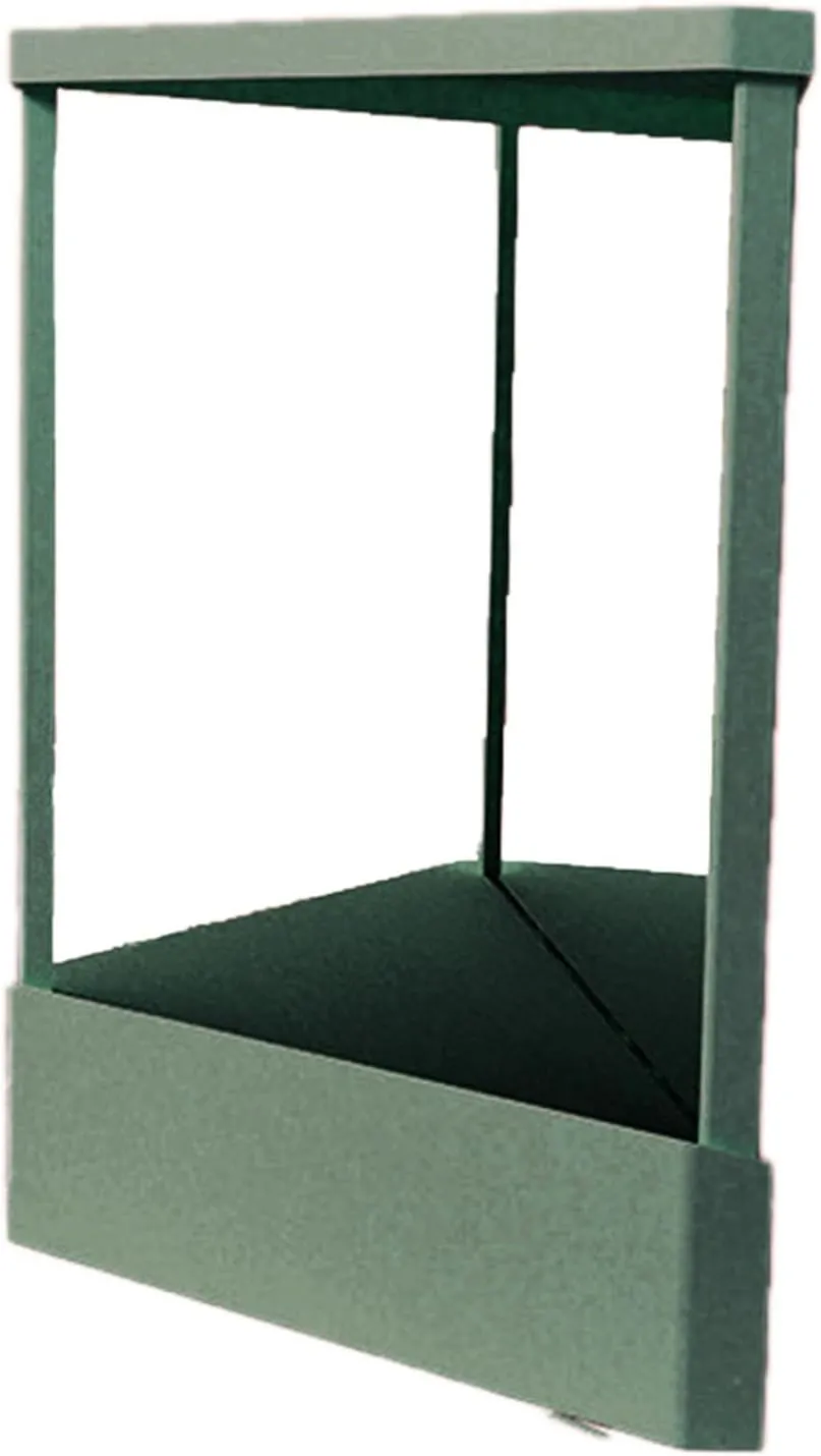2025 Small Precision Vanity Makeup Mirror, True Mirror Non reversing Slim Design Non-Magnifying Cosmetic Mirror for Vanity Stand for Accurate Makeup Application,Stylish Beauty Tool for Home (Green)