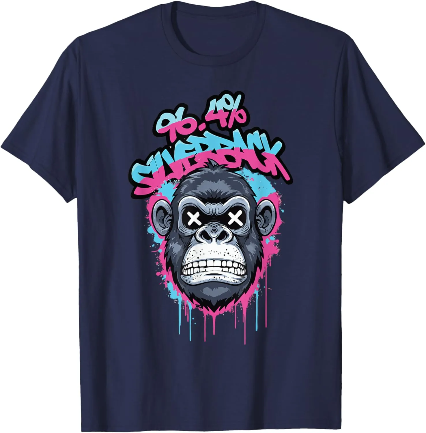 96.4% Silverback Gym apparel, body building, Strongman, Graf T-Shirt