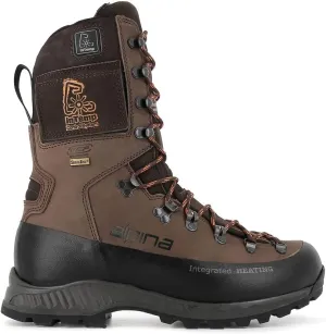 Alpina HUNTER Heated Boots | High Hunting Shoes with Integrated Heating | Leather with Sympatex Breathable Membrane | Vibram | Made in Europe