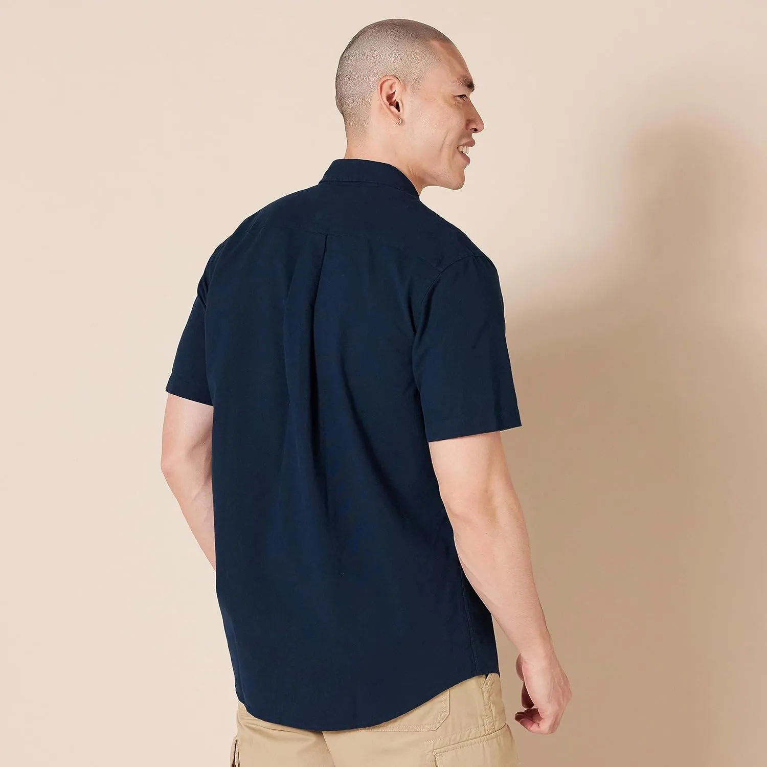 Amazon Essentials Oxford Shirts for Men - Regular-Fit, Short-Sleeve