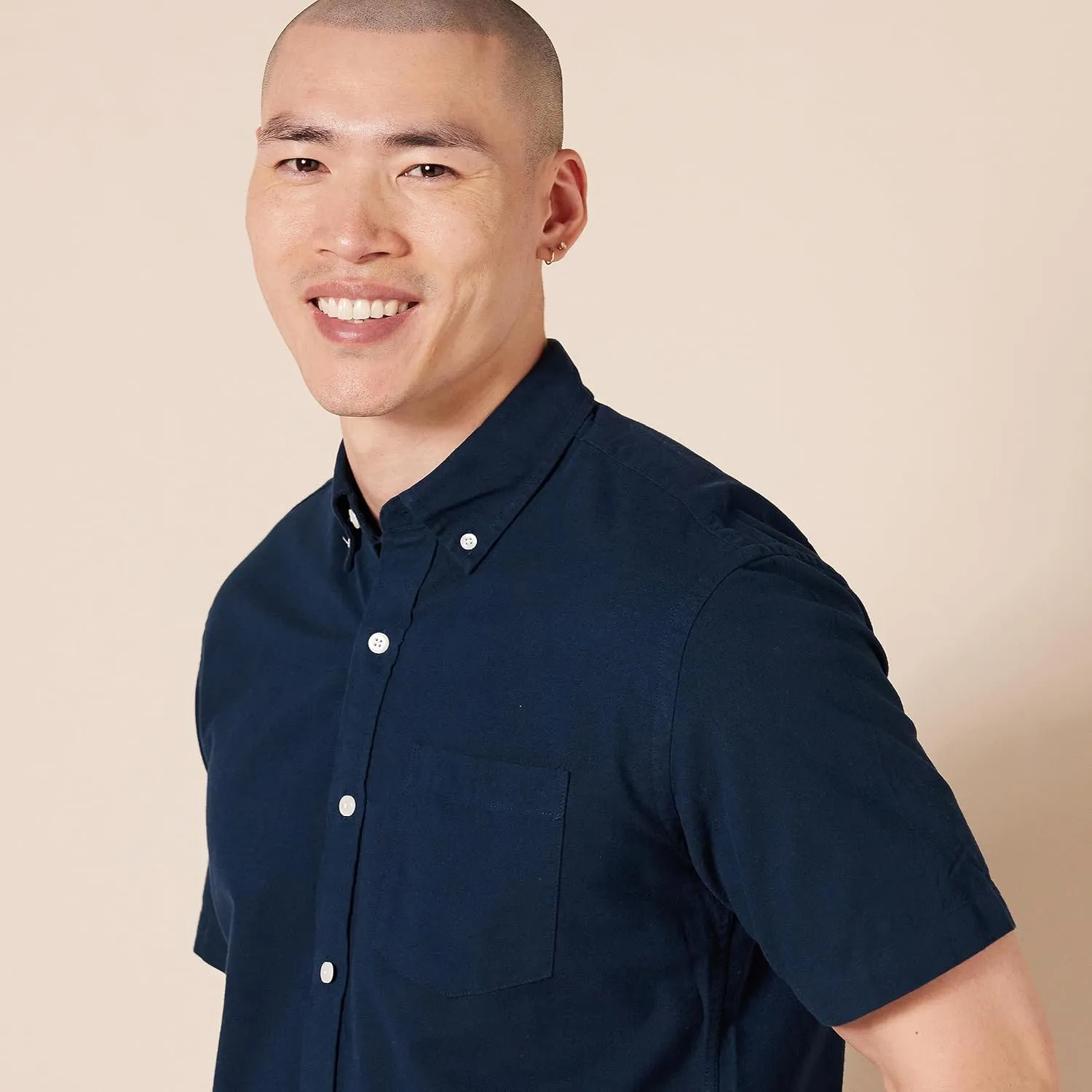Amazon Essentials Oxford Shirts for Men - Regular-Fit, Short-Sleeve