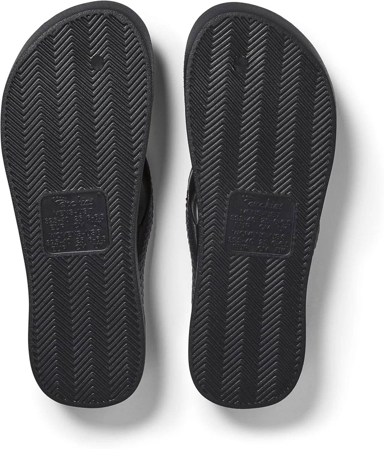 Archies Arch Support Flip Flops for Men & Women – Orthotic Sandals for Plantar Fasciitis Relief – Lightweight, Cushioning, Shock-Absorbing Thong Sandals for Walking, Foot Pain & All-Day Comfort