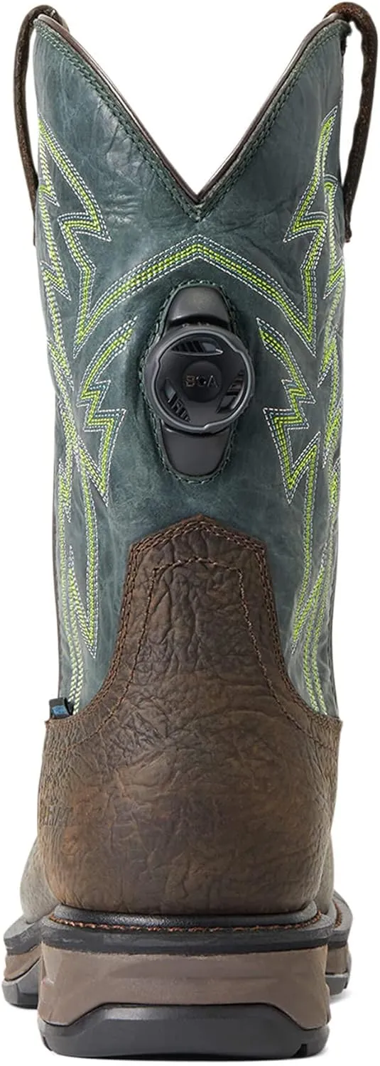 Ariat Men's WorkHog XT BOA Waterproof Carbon Toe Work Boot