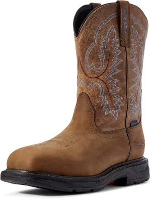 Ariat Men's WorkHog XT Wide Square Toe Waterproof Work Boot