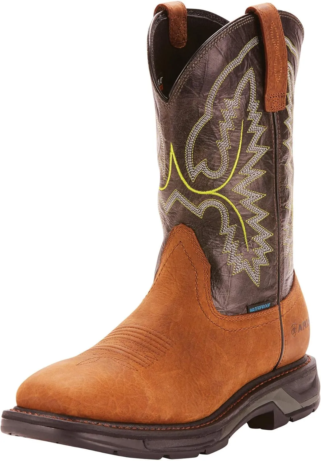Ariat Men's WorkHog XT Wide Square Toe Waterproof Work Boot