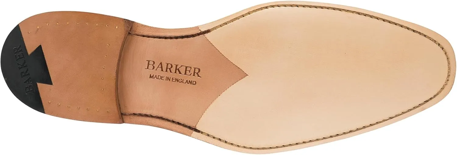 BARKER Johnny Men's Handmade Leather Brogue Oxford Shoes – Goodyear Welted, Full Leather Sole & Lining, Premium Formal Dress Shoes for Business & Weddings