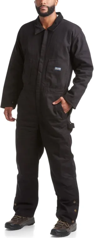 Bass Creek Outfitters Mens Coveralls - Insulated Water-Resistant Long Sleeve Work Wear Jump Suit, Coveralls for Men (M-XXL)