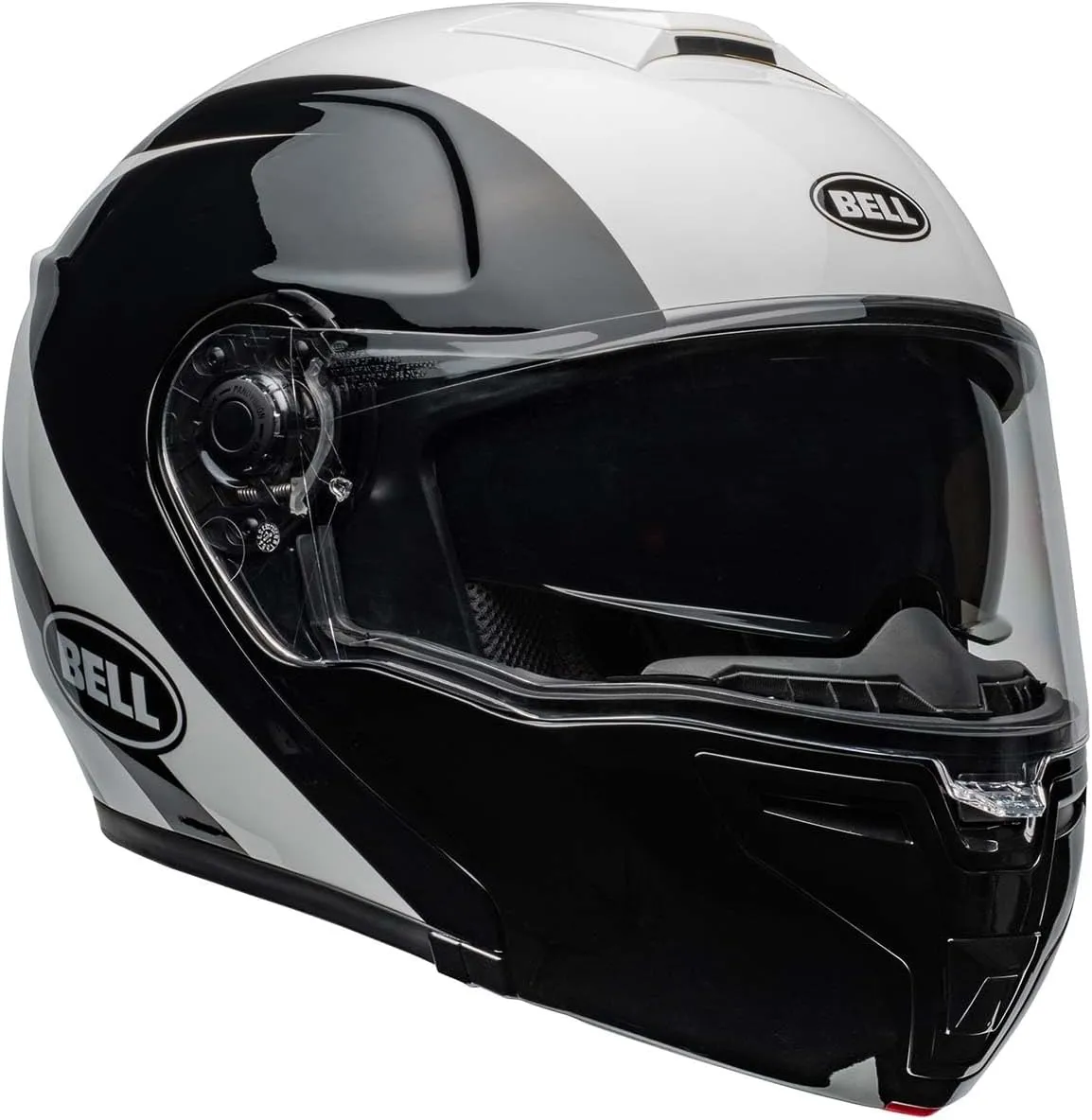 BELL SRT Modular Helmet (Gloss Velo White/Black - Large)