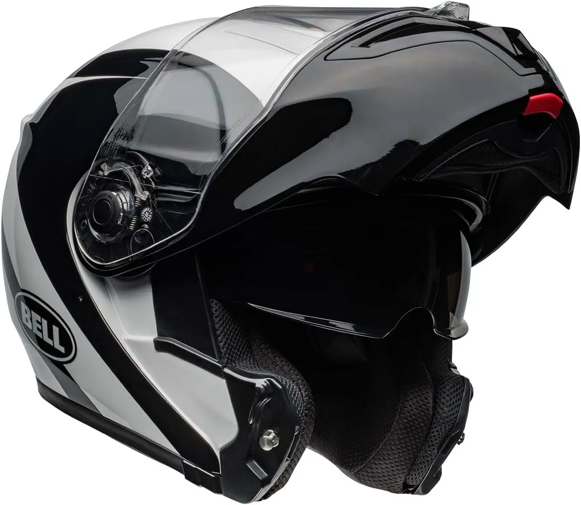 BELL SRT Modular Helmet (Gloss Velo White/Black - Large)