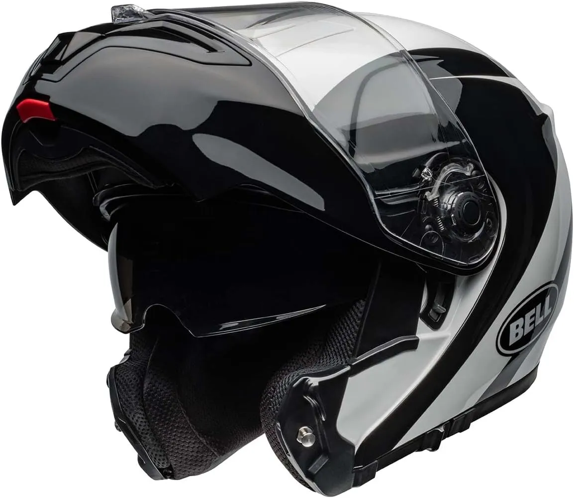BELL SRT Modular Helmet (Gloss Velo White/Black - Large)