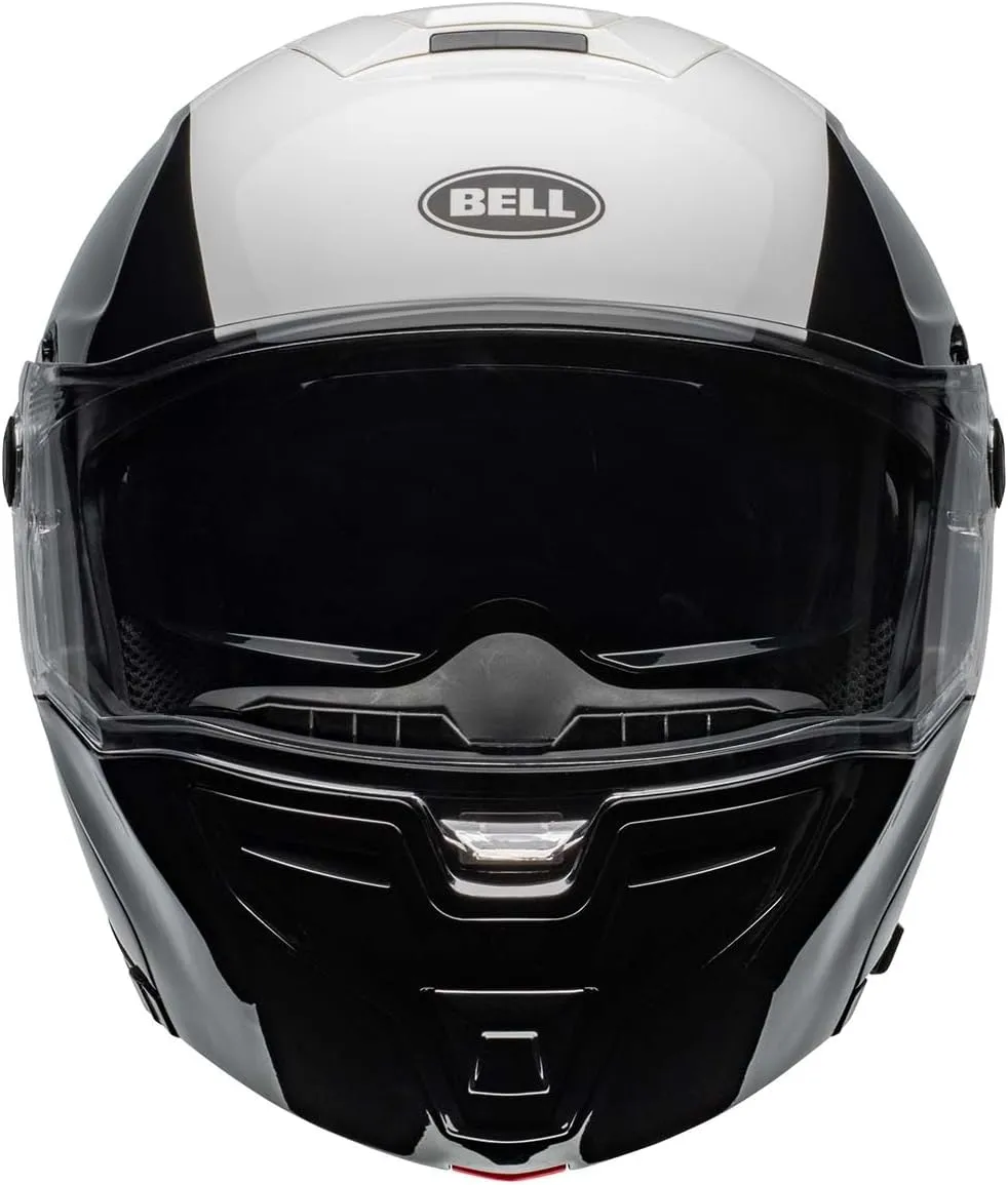 BELL SRT Modular Helmet (Gloss Velo White/Black - Large)