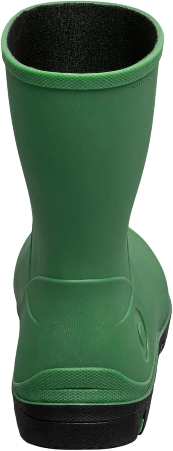 BOGS Unisex-Child Footwear Essential Mid Kids' Waterproof Rain Boots