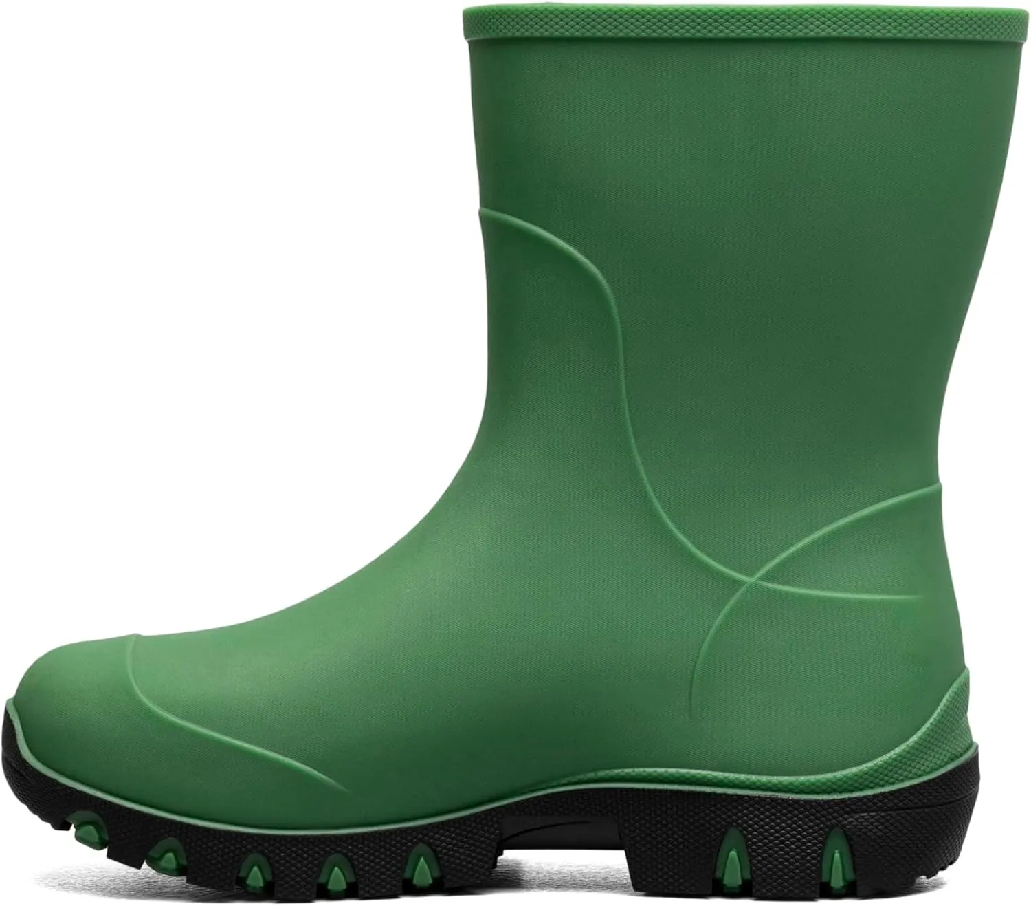 BOGS Unisex-Child Footwear Essential Mid Kids' Waterproof Rain Boots