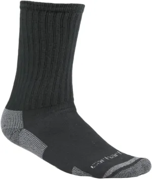Carhartt Men's Midweight Cotton Blend Sock 3 Pack (Closeout)