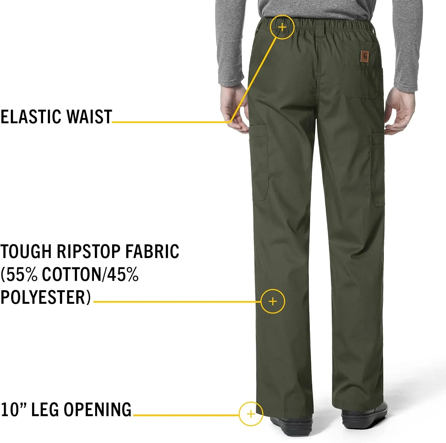 Carhartt Ripstop Men's Multi-Cargo Scrub Pant