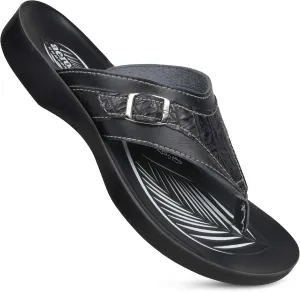 Casual Women’s Comfortable Flip Flops with Arch Support