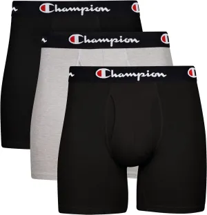 Champion Men's Everyday Cotton Stretch Boxer Briefs