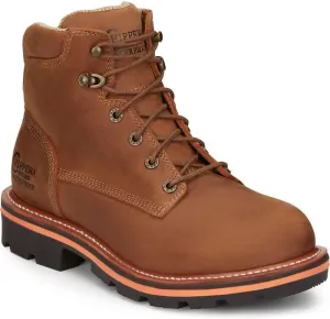 Chippewa Men's 6" TH1010 Thunderstruck Waterproof Plain Soft-Toe Work Boot