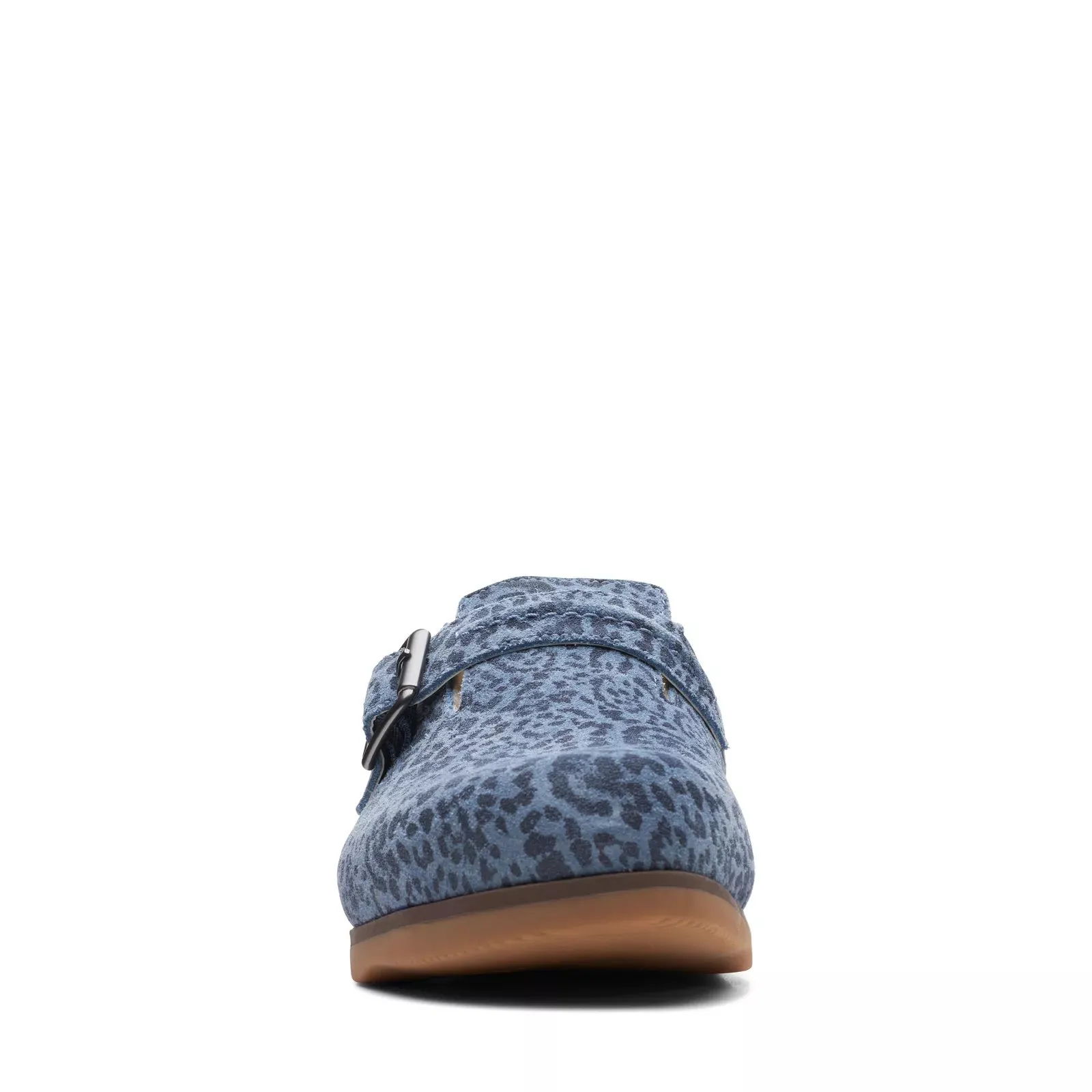 Clarks Women's Brynn Slide Blue Suede 26168490