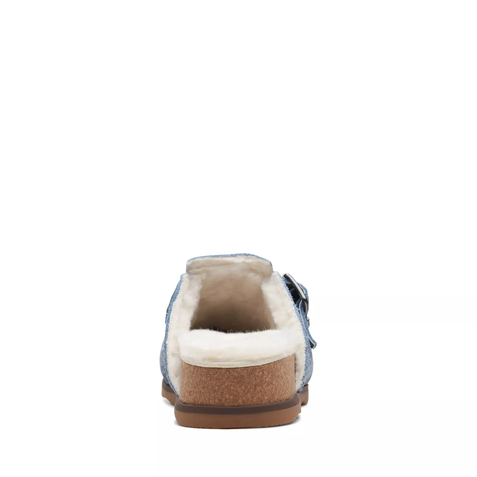 Clarks Women's Brynn Slide Blue Suede 26168490
