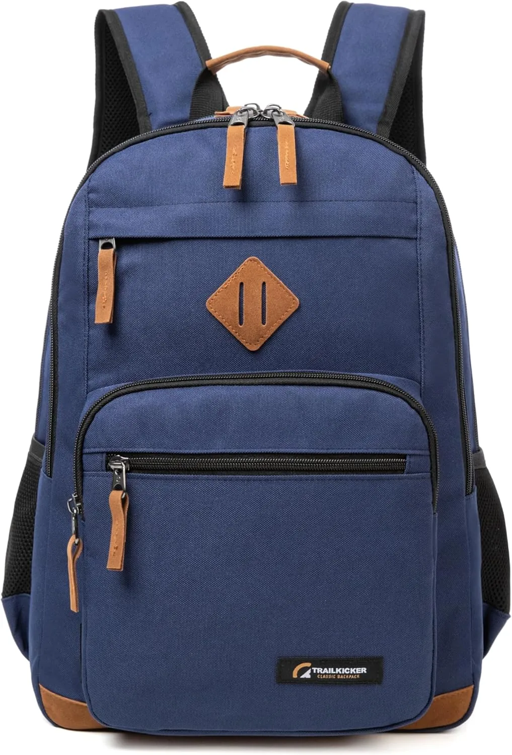 Classic Carry-on Travel Backpack, Laptop Backpack with Padded 17 inch Laptop Sleeve, Multi Pocket College Backpack, Casual Daypack Backpacks - Navy