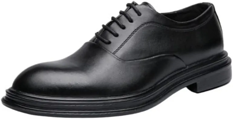 Classic Lace Up Formal Cap Toe Shoes Comfortable Oxfords for Wedding Office Business