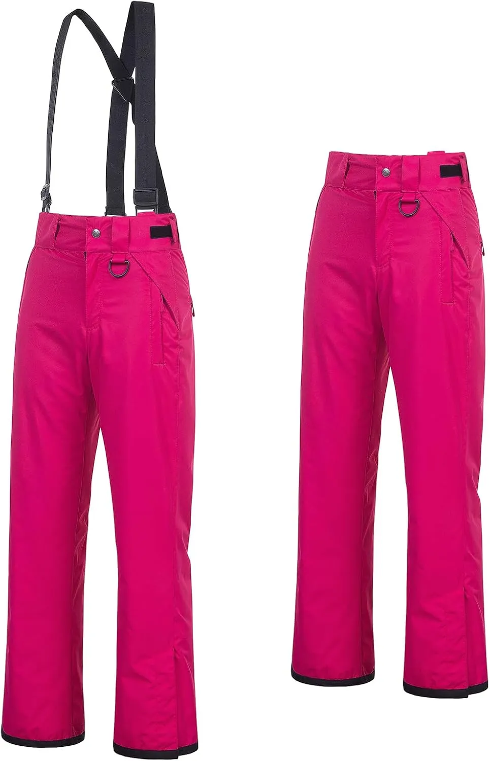 CREATMO US Women's Snow Pants Ski Bibs Waterproof Insulated Winter Snowboard