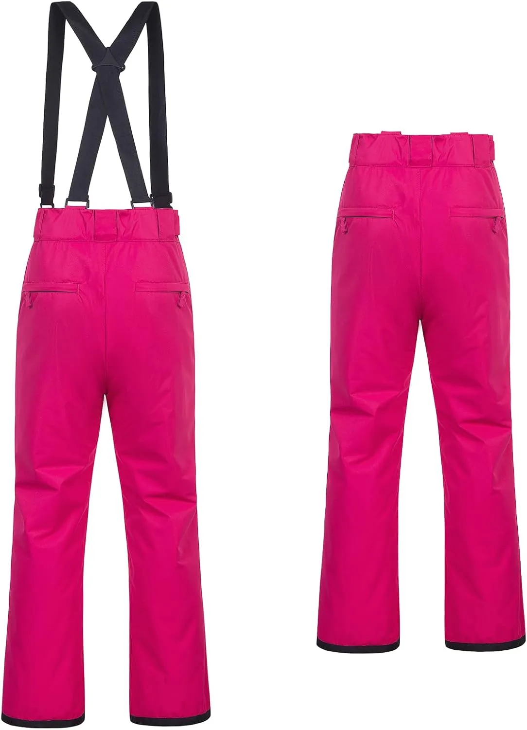 CREATMO US Women's Snow Pants Ski Bibs Waterproof Insulated Winter Snowboard