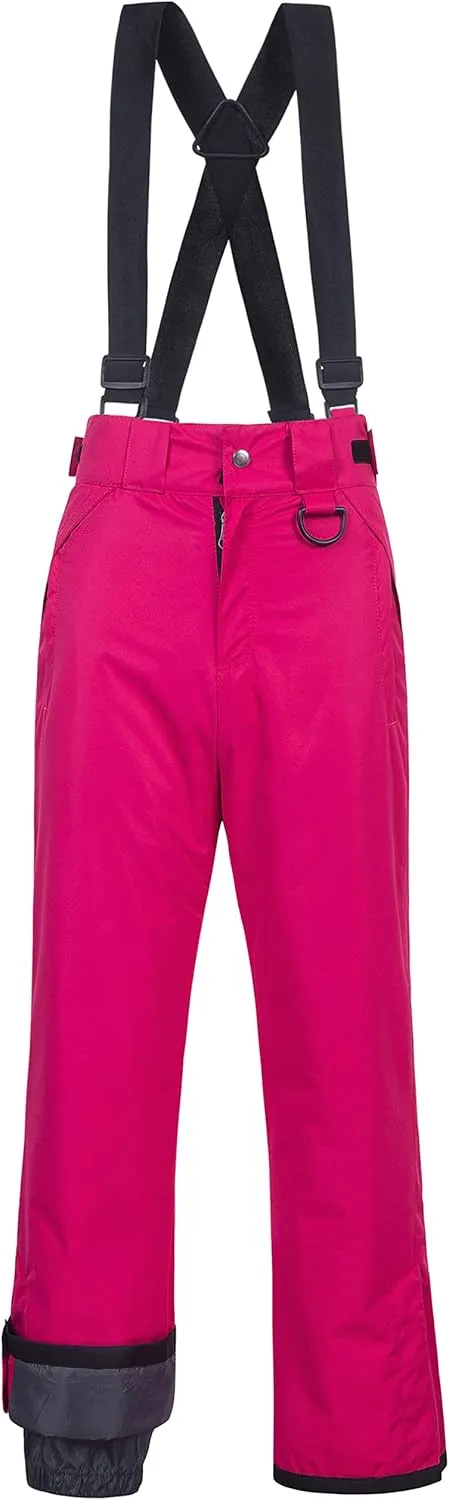 CREATMO US Women's Snow Pants Ski Bibs Waterproof Insulated Winter Snowboard