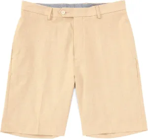 Cremieux Daniel Signature Classic-Fit Flat-Front Solid Oxford 9" Shorts S95HT301 (Khaki DDS, 36)