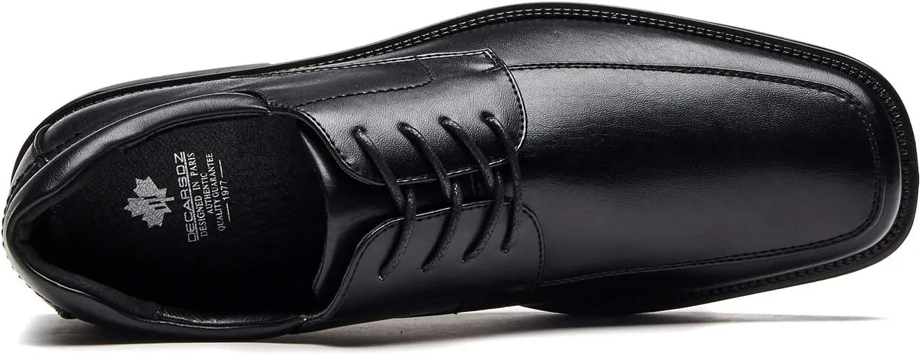 DECARSDZ Men's Classic Modern Formal Slip On Dress Shoes