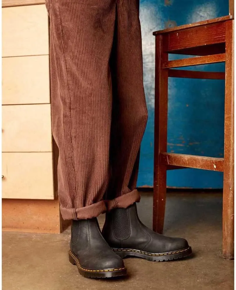 Dr. Martens Men's 2976 Waxed Full Grain Leather Chelsea Boot