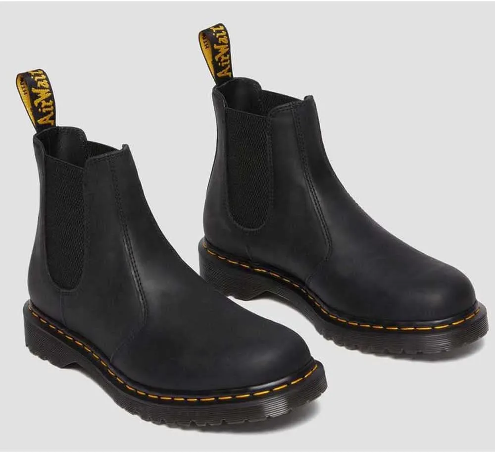 Dr. Martens Men's 2976 Waxed Full Grain Leather Chelsea Boot