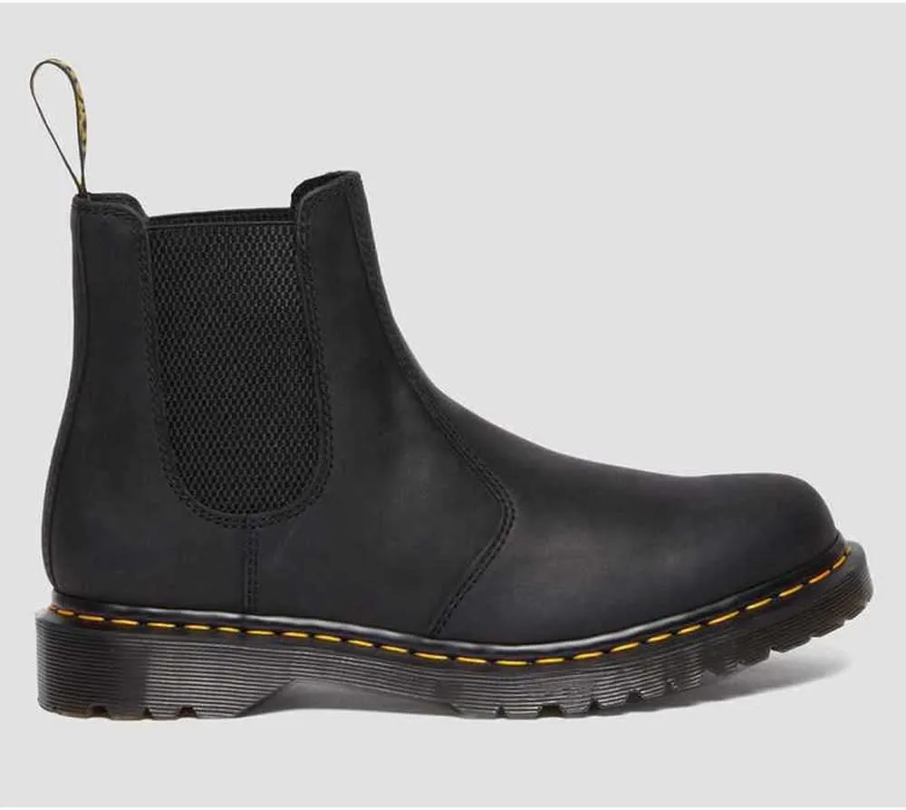 Dr. Martens Men's 2976 Waxed Full Grain Leather Chelsea Boot