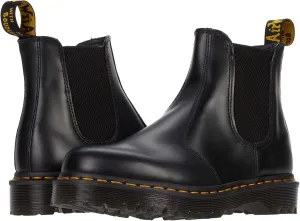 Dr. Martens unisex-adult 2976 Bex, Black Smooth Leather, 10 Women/9 Men