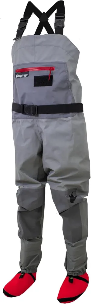 FROGG TOGGS Youth Hellbender PRO Stockingfoot Waterproof Fishing Chest Wader for Fishing