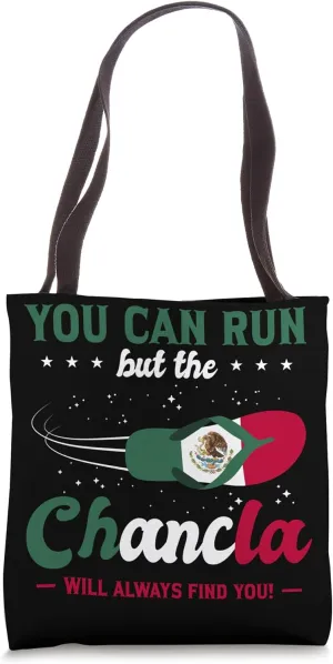 Funny Chancla Mexico Present Mexican Hispanic Latin Roots Tote Bag