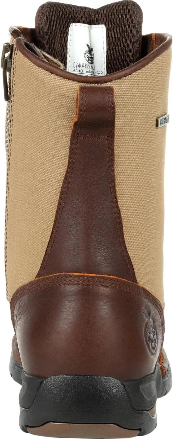 Georgia Boot Unisex-Adult Athens Waterproof Side-Zip Upland Industrial Boot