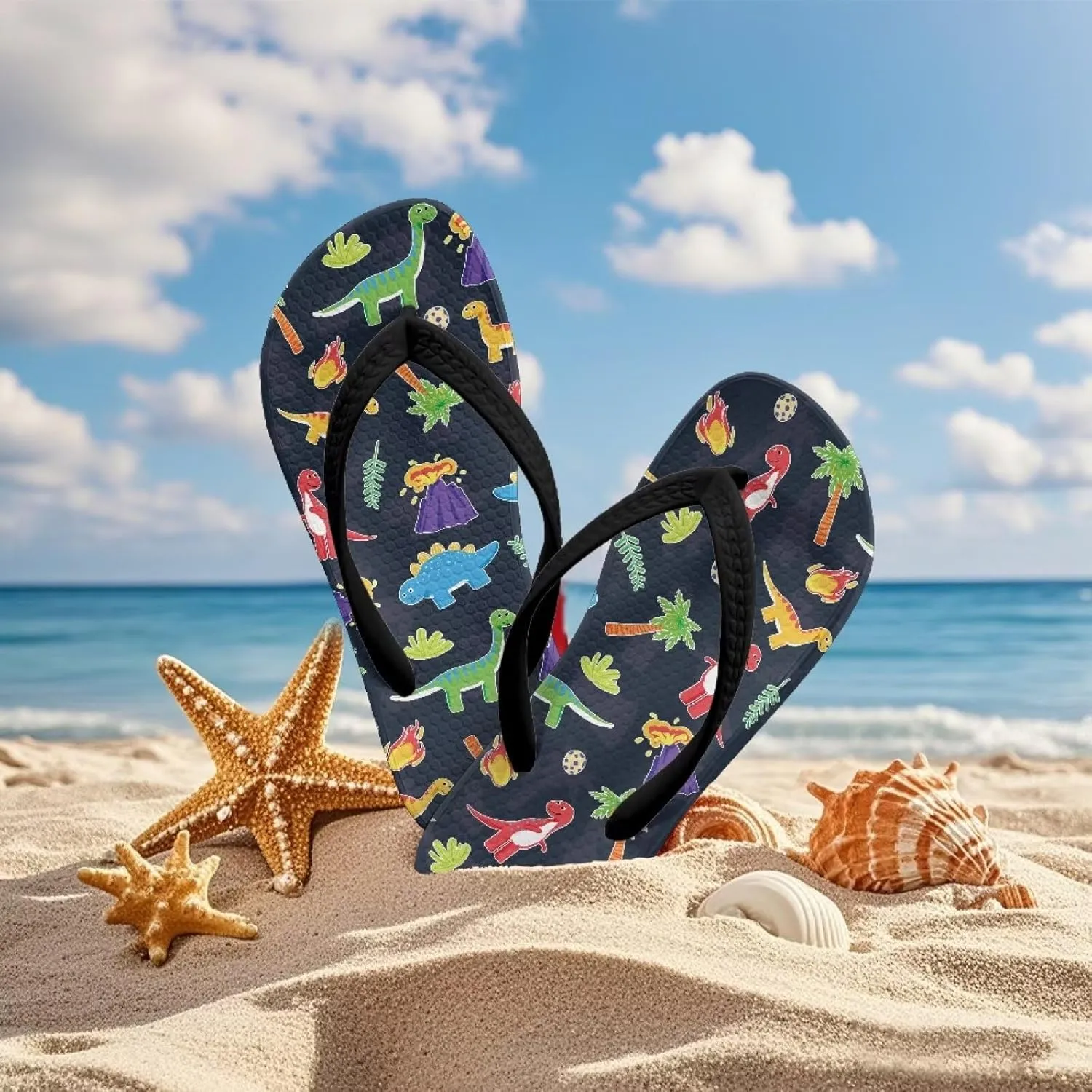 Girl's Flip Flops Non-Slip Children's Slippers Sandals for Beach Swim Pool