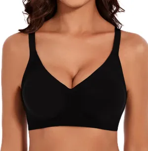 habibee Bra for Women No Underwire Comfort Seamless Bras Push Up Wireless Bras Full Coverage Bralettes, Bra Extender