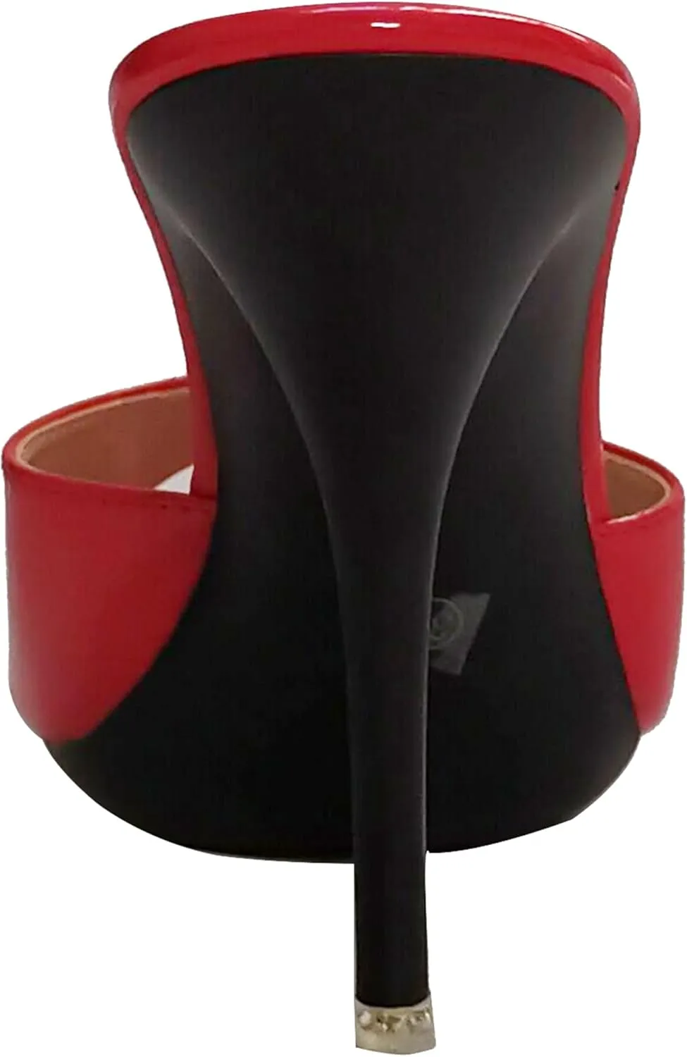 Hanfike Slide Heel Sandals Women Dressy Stiletto Slip on Slide Shoes