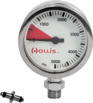 HOLLIS PRESSURE GAUGE MODULE PSI -- METAL W/O BOOT