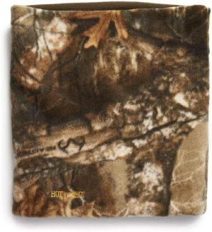 HOT SHOT Men’s Camo Reversible Gator Neck Gaiter – Realtree Edge Hunting Face Warmer Outdoor