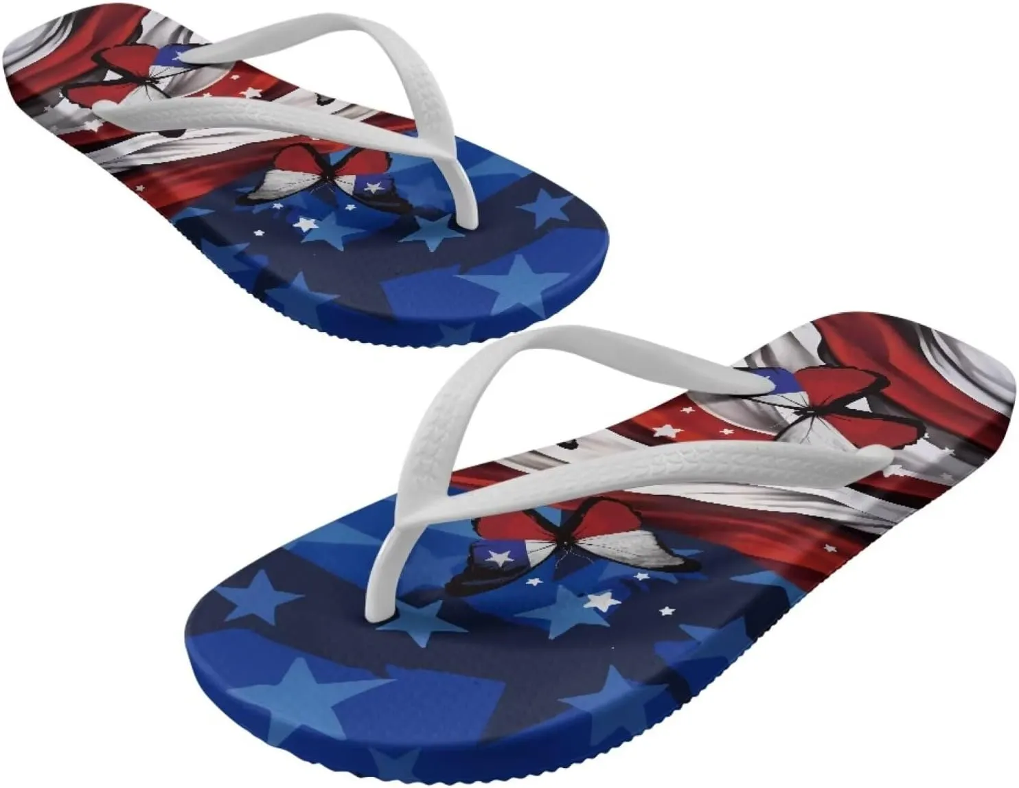 Howilath Animal Pattern Women Sandals Non-Slip Flip Flops for Women Beach Thong Sandals Bathroom Shower Shoes with EVA Sole