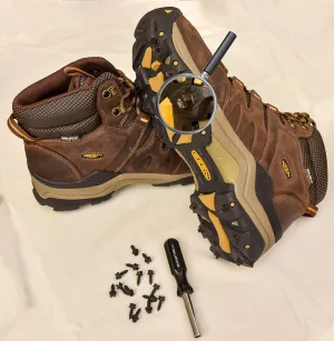ICESPIKE™ Serious Traction for Any Outdoor Activity! No Straps, Chains or Coils.