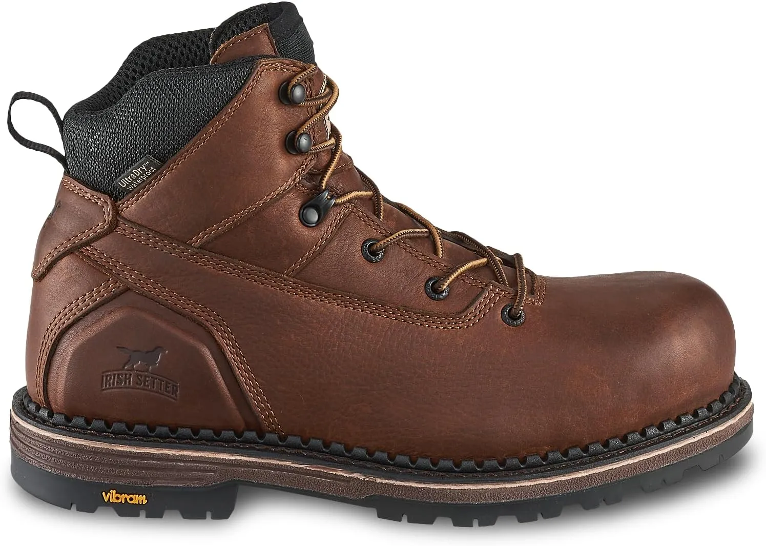 Irish Setter, Edgerton, Men's, 6", Waterproof, Non-Metallic Safety Toe, Work Boot