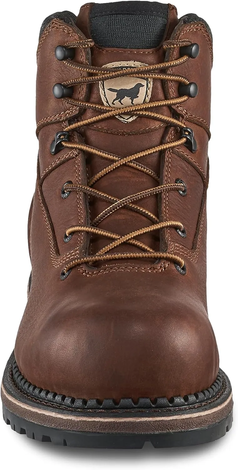 Irish Setter, Edgerton, Men's, 6", Waterproof, Non-Metallic Safety Toe, Work Boot