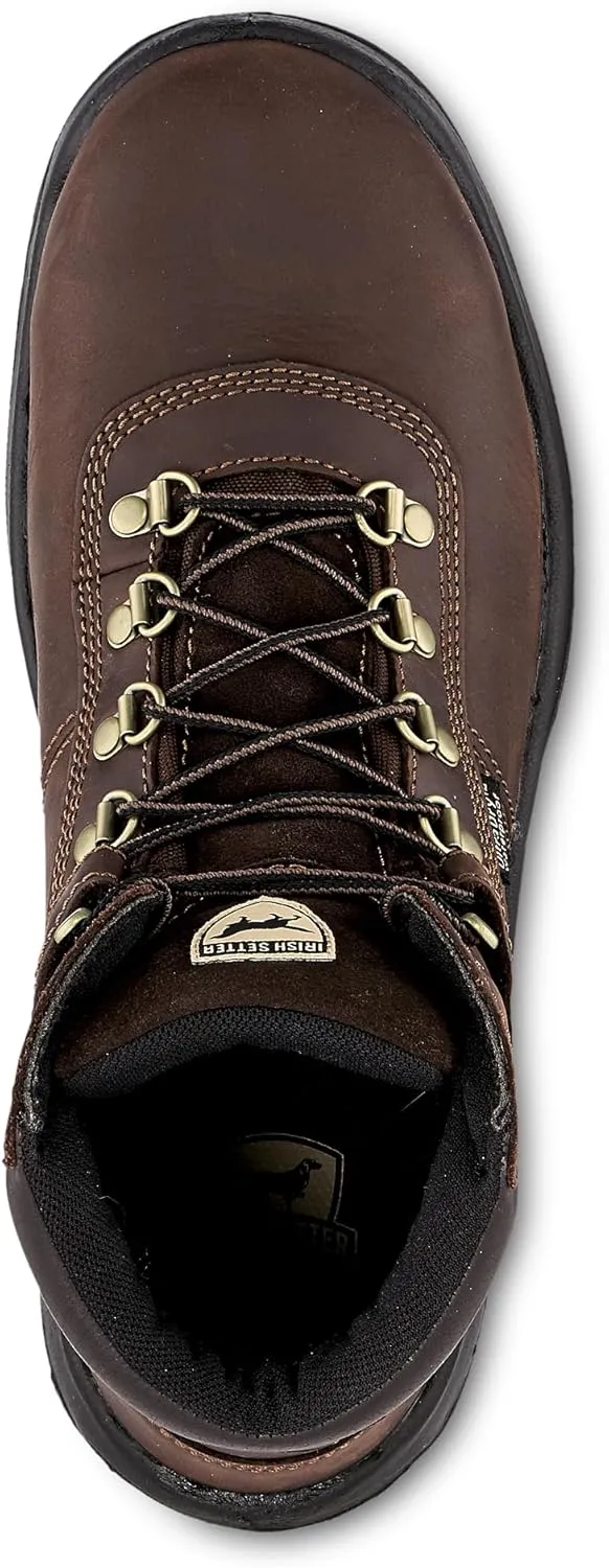 Irish Setter, Ely, Men's, 6", Waterproof, Steel Safety Toe, Work Boot